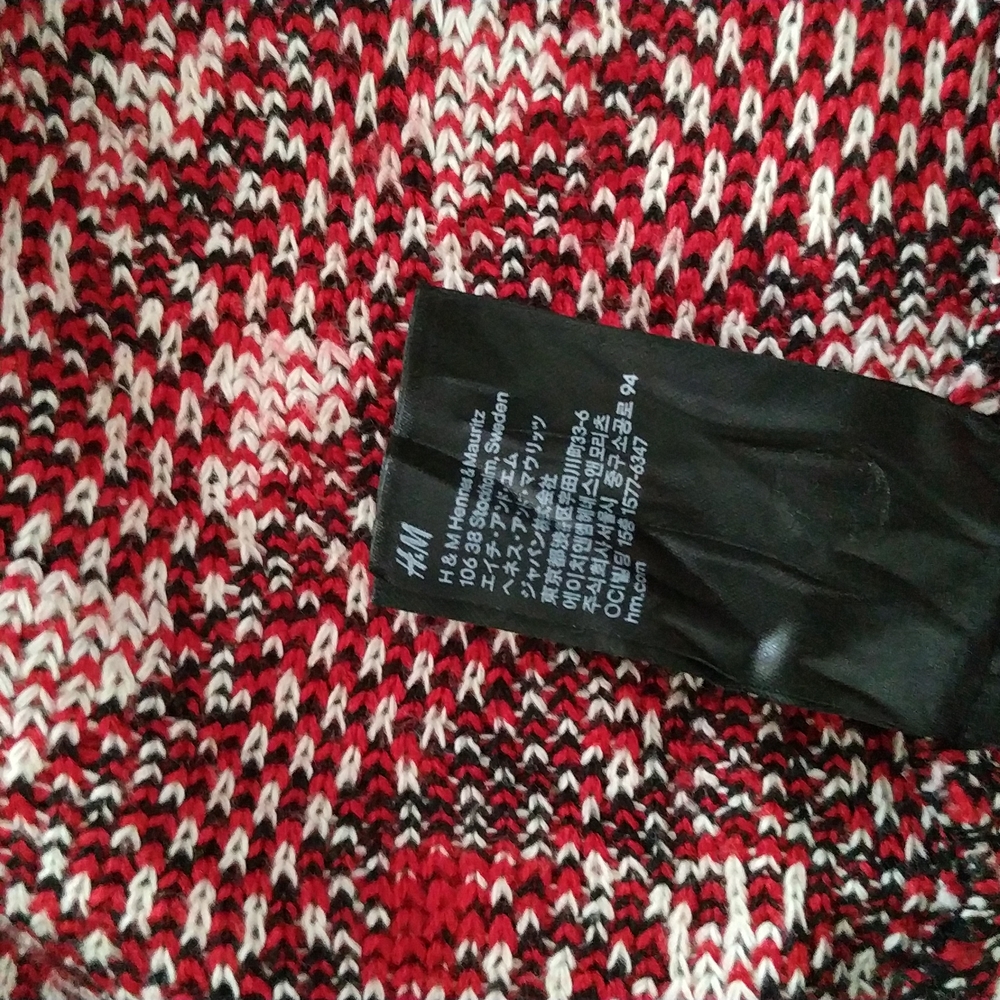 Divided H&M ladies long Open front textured Fringe Cardigan - Picture 11 of 15